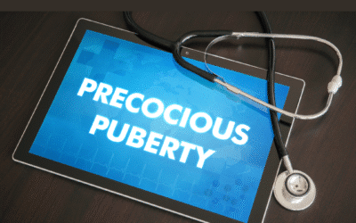 What causes early puberty in girls?