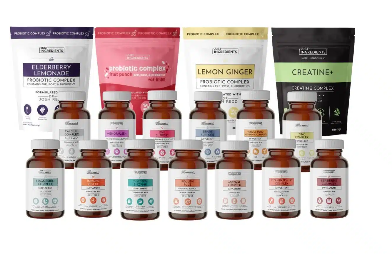 Just ingredients josh products