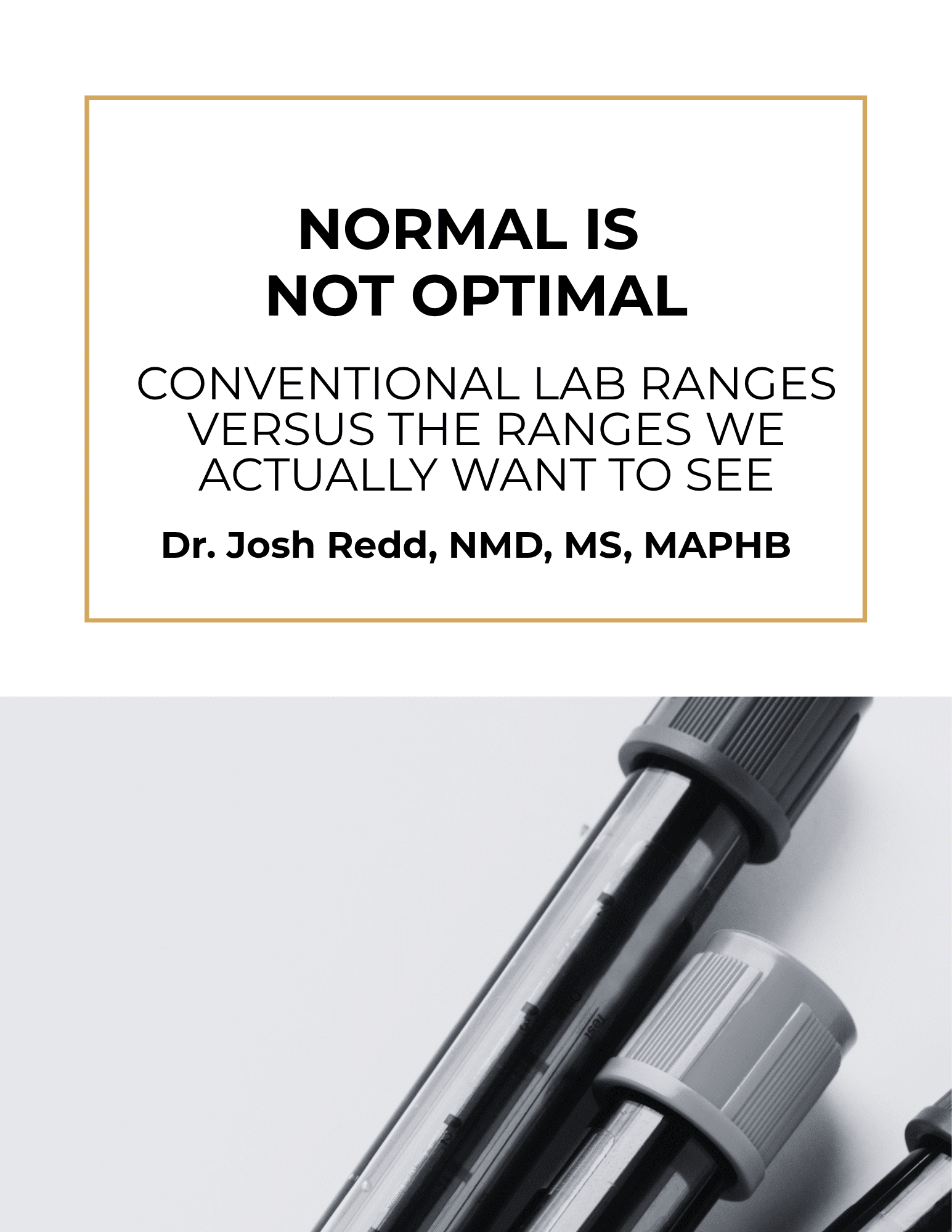 Normal is not optimal